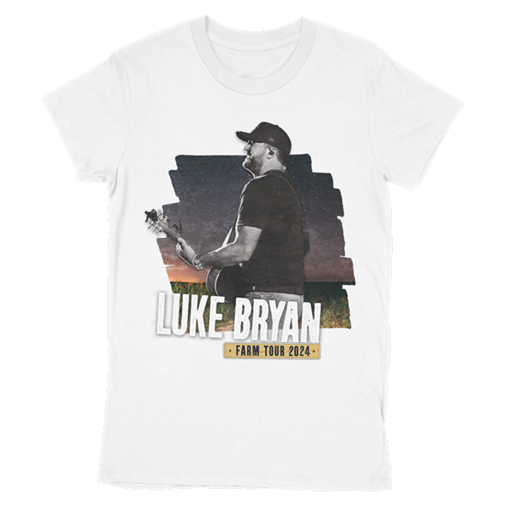 2024 Farm Tour Official Tee Shelbyville, KY PREORDER Luke Bryan