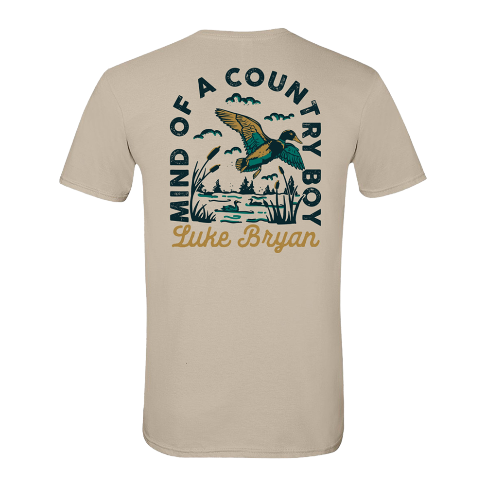 Mind Of A Country Boy Duck Tee Luke Bryan