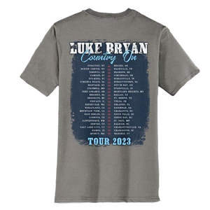 Country On Tour Grey Tee