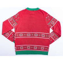 Load image into Gallery viewer, Back of Christmas sweater.