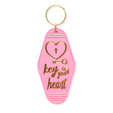 Load image into Gallery viewer, Key To Your Heart Keychain

