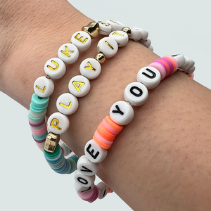 Luke Bryan/Love You Miss You Mean It / Play It Again Bracelet SET