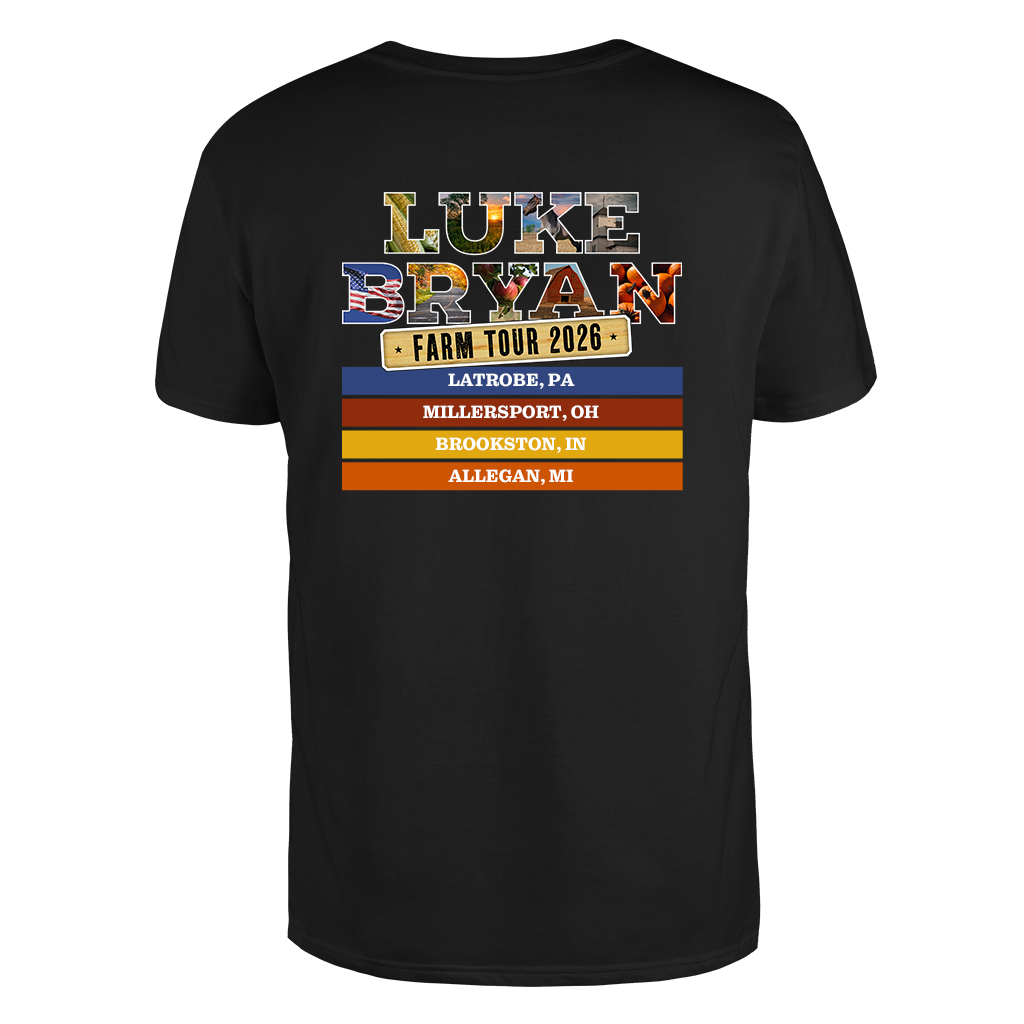Farm Tour 2026 Midwest Tee - All Cities - PRE-ORDER