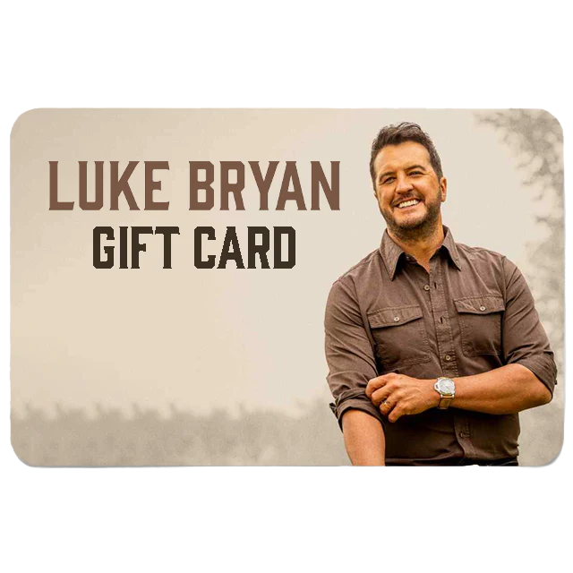 Luke Bryan Digital Gift Card