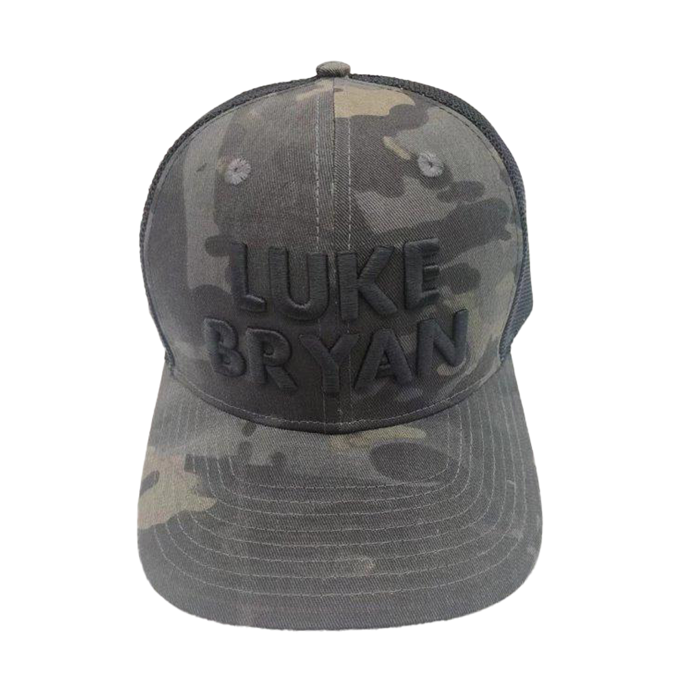 Luke Bryan Camo Cap