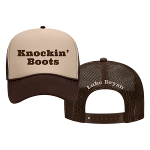 baseball hat-tan/brown-knockin boots