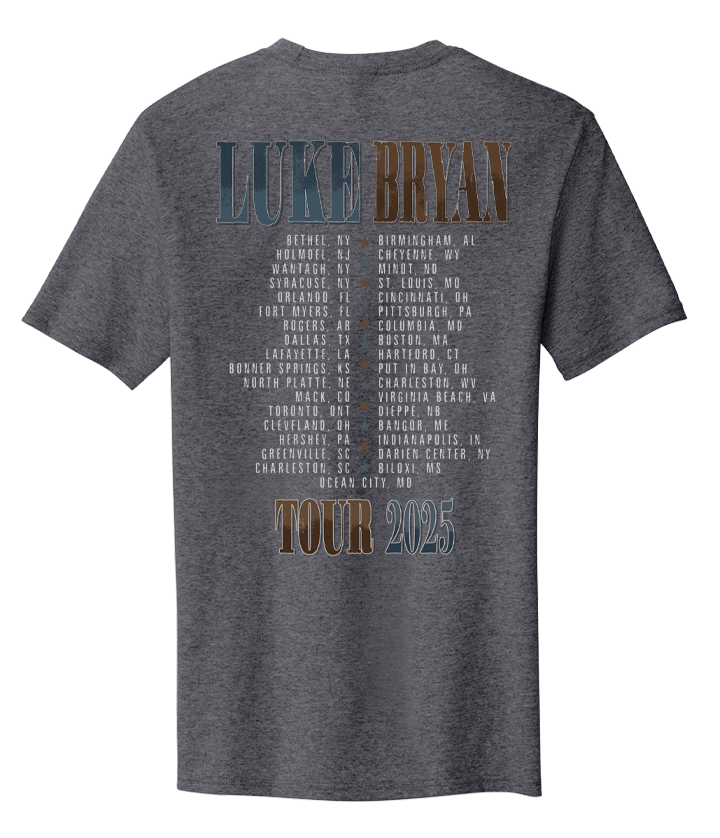 2025 Country Song Came On Tour Tee Luke Bryan 2025 country song came on tour tee luke bryan