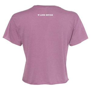 Love You Miss You Mean It Crop Tee