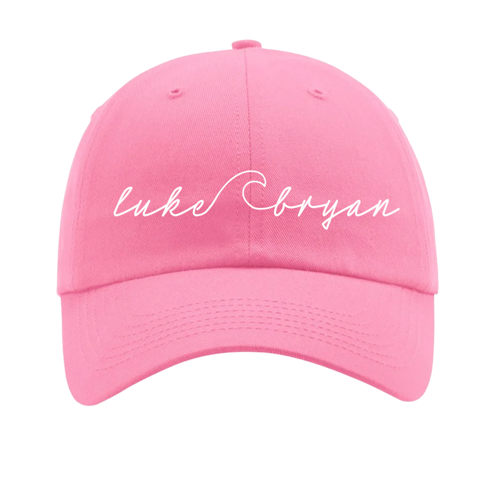 Luke Bryan Pink Wave Hat