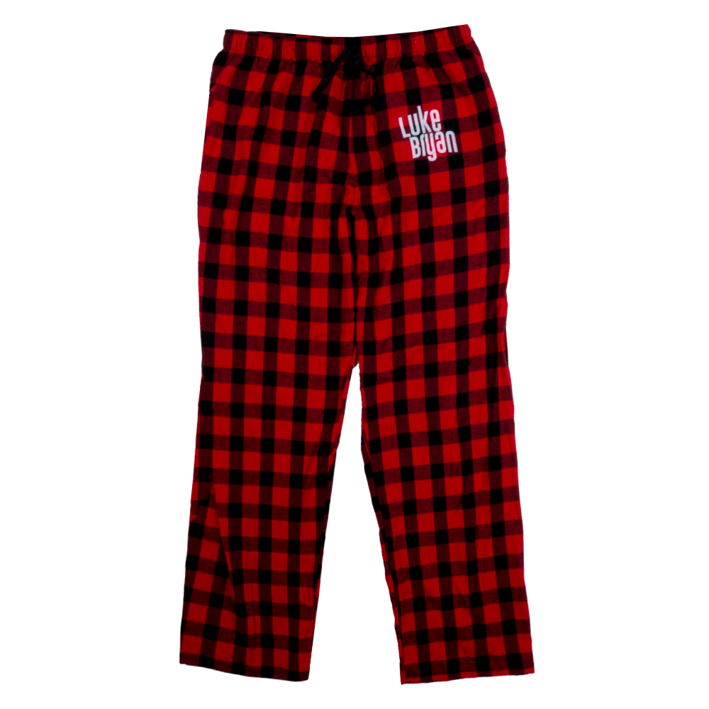 Flannel Pajama Pants ( Red )