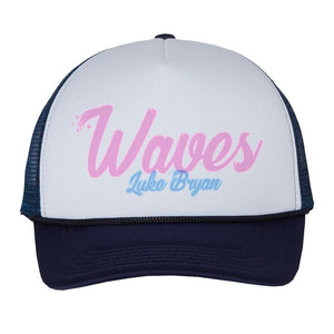 Luke Bryan Airbrush Style Waves Hat