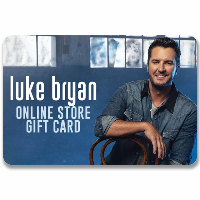 Luke Bryan Digital Gift Card