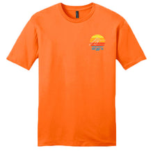 Load image into Gallery viewer, Sunset Repeat Tour Orange Tee
