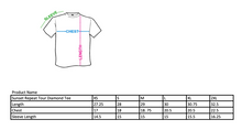 Load image into Gallery viewer, Sunset Repeat Tour Diamond Tee
